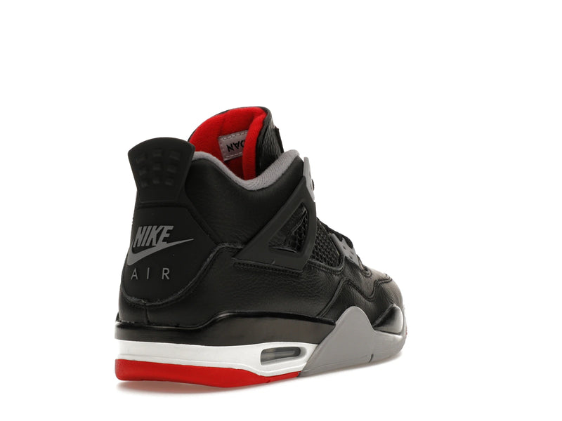 Air Jordan 4 Retro Bred Reimagined (GS) - Black/Cement Grey/Varsity Red/Summit White - FQ8213-006 - 30