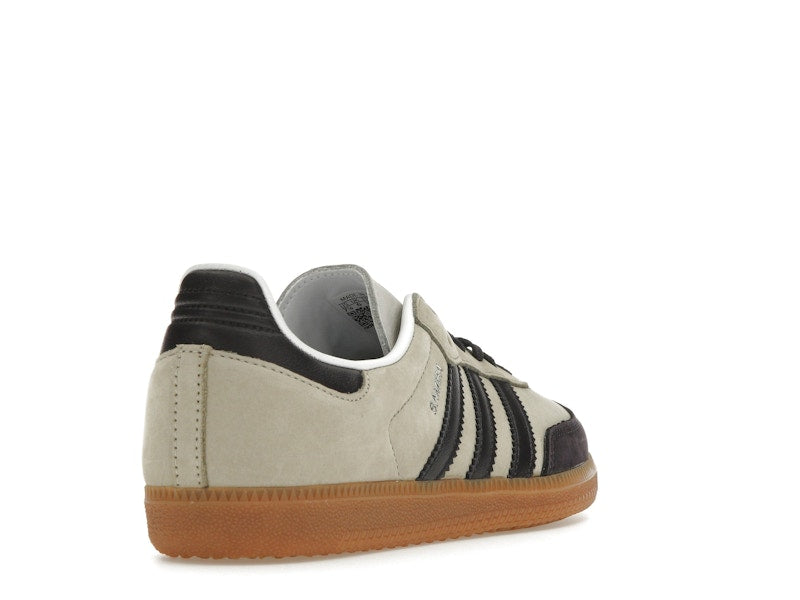 adidas Samba OG Putty Grey Black (Women's) - Putty Grey S24/Aurora Black S24/Silver Metallic - IE5835 - 30