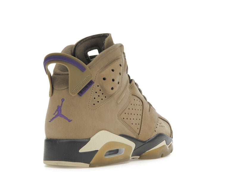 Air Jordan 6 Retro Gore Tex Brown Kelp - Brown Kelp/Team Gold/Shadow Brown/Court Purple - FD1643-300 - 30
