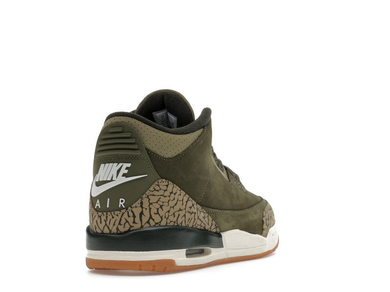 Air Jordan 3 Retro Family Affair (GS) - Medium Olive/Sequoia/Neutral Olive/Sail/Total Crimson - DM0967-202 - 30