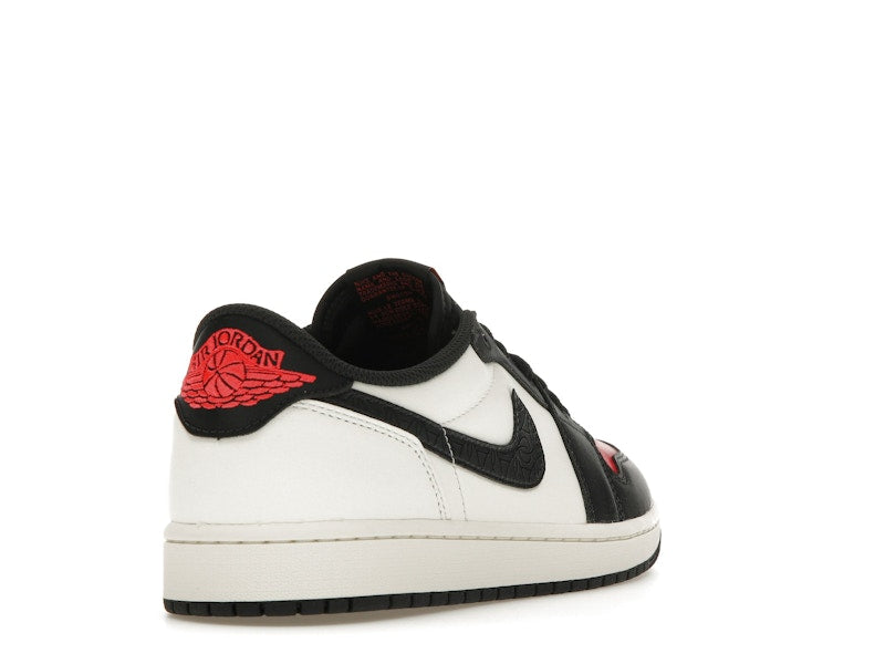 Air Jordan 1 Retro Low OG Psg Paris Saint Germain - Sail/Off Noir-Infrared 23-Pink Oxford - HF8828-100 - 30
