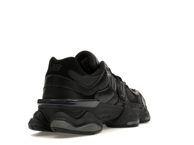 New Balance 9060 Triple Black Leather - U9060NRI - 30