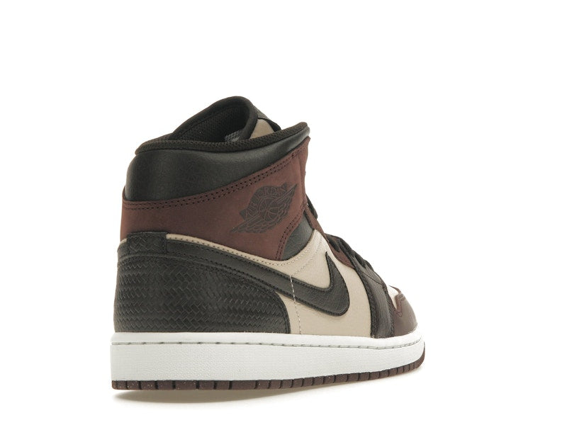 Air Jordan 1 Mid SE Paris Ymca - Velvet Brown/Earth/Sanddrift/Metallic Gold/Summit White - FZ4359-200 - 30