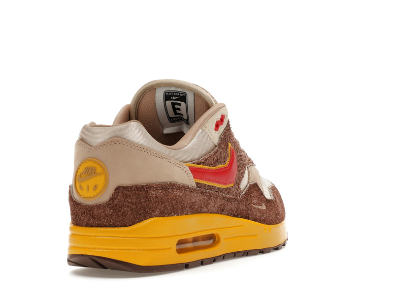 Nike Air Max 1 Swoosh Low Poly Big Head Origins - Light Chocolate/Hemp/Sand Drift/University Red - HV5776-200 - 30