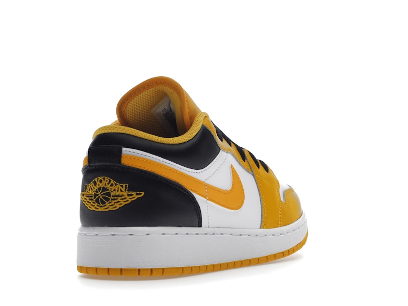 Air Air Jordan 1 Low University Gold White (GS) - Taxi/White/Black - 553560-701 - 30