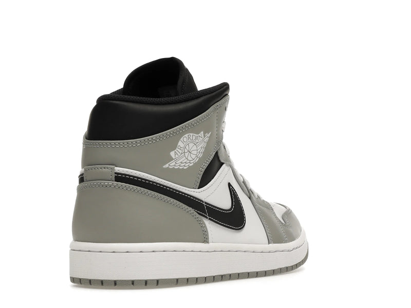 Air Jordan 1 Mid Light Smoke Grey Anthracite - Light Smoke Grey/White/Anthracite - 554724-078 - 30