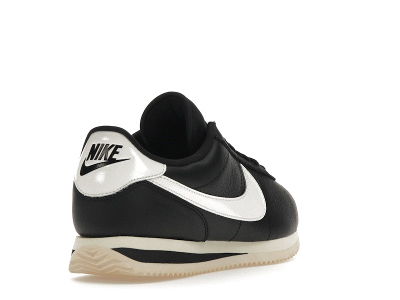 Nike Cortez 23 Premium Black Sail (Women's) - Black/Sail/Alabaster - FB6877-001 - 30