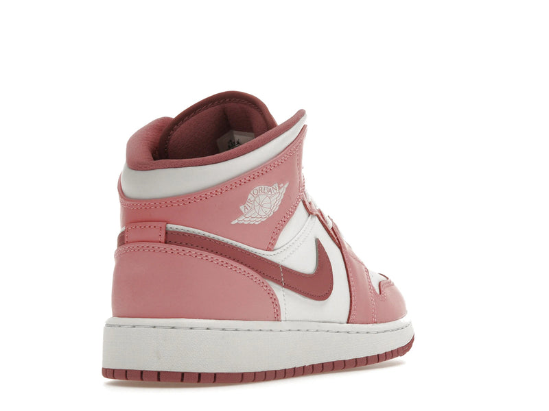 Air Jordan 1 Mid Valentines Day (2023) (GS) - Coral Chalk/Desert Berry/White - DQ8423-616 - 30