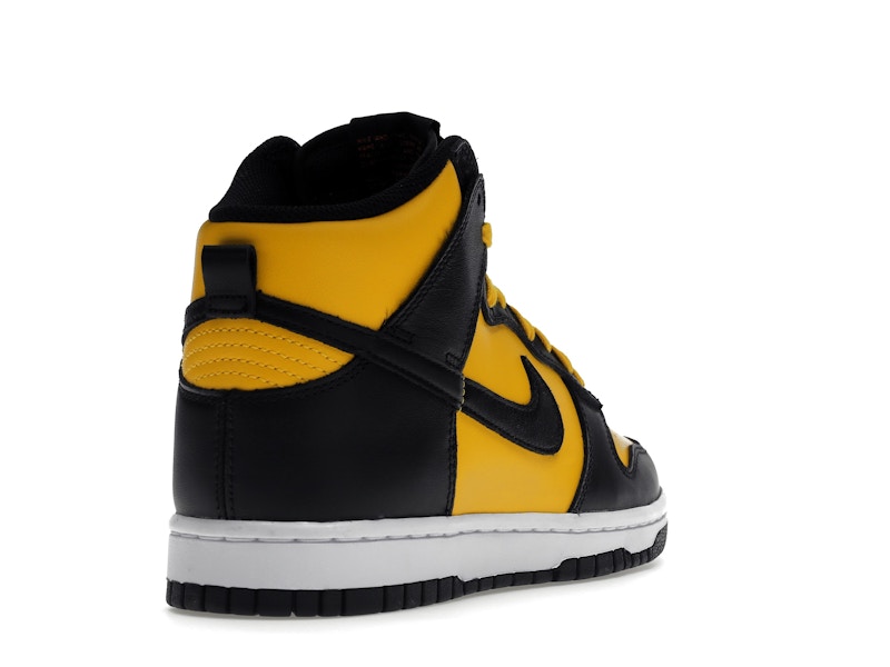Nike Dunk High Retro Reverse Goldenrod - University Gold/Black/White/Habanero Red - DD1399-700 - 30