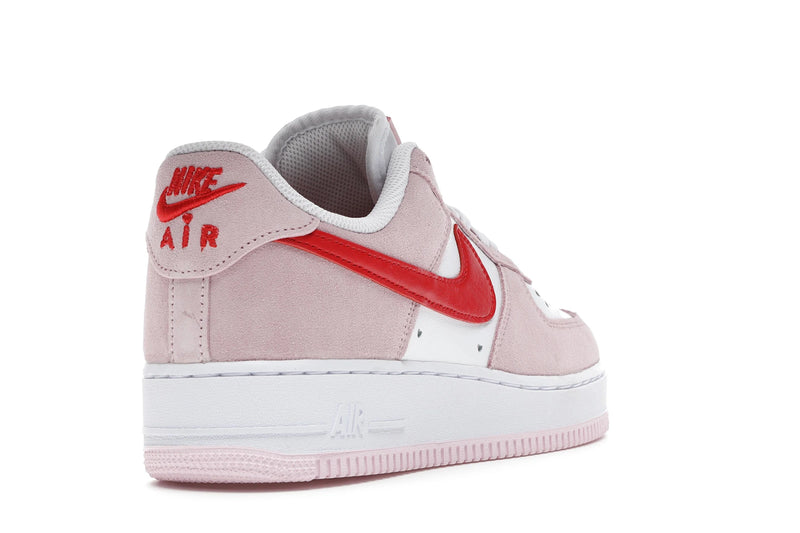 Nike Air Force 1 07 QS Love Letter - Tulip Pink/University Red-White - DD3384-600 - 30