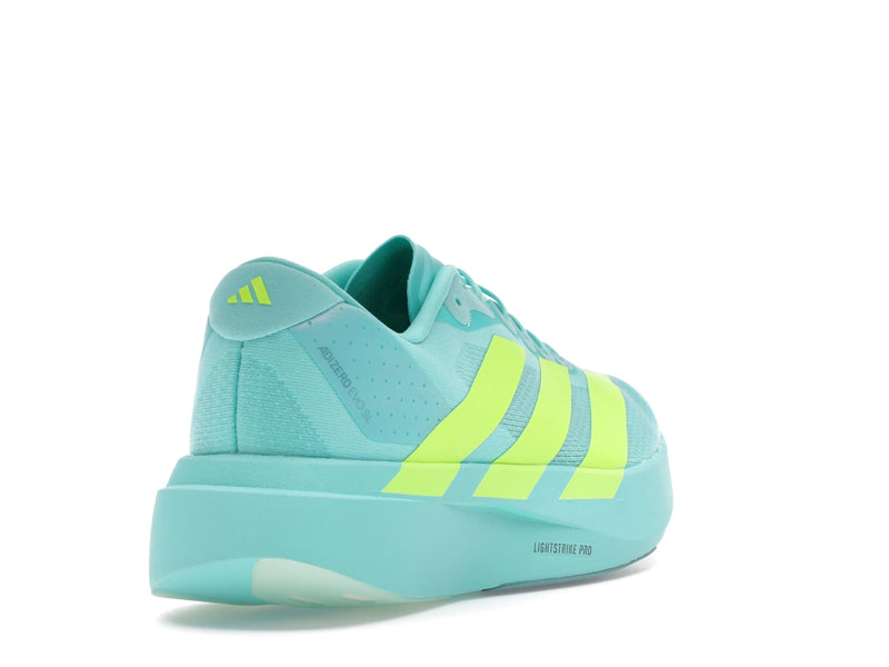 Adidas Adizero Evo SL Flash Aqua Lucid Lemon - Flash Aqua/Lucid Lemon/Mint Ton - JS4506 - 30