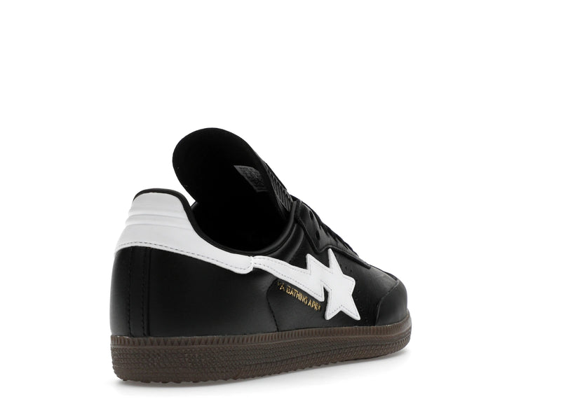 Adidas Samba Bape Black White Gum - Black/White/Gum - JR9246 - 30