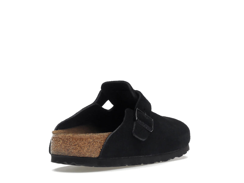 Birkenstock Boston Soft Footbed Suede Black - 0660471/0660473 - 30