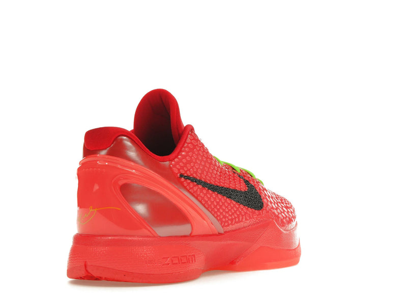 Nike Kobe 6 Protro Reverse Grinch - Bright Crimson/Black/Electric Green - FV4921-600 - 30