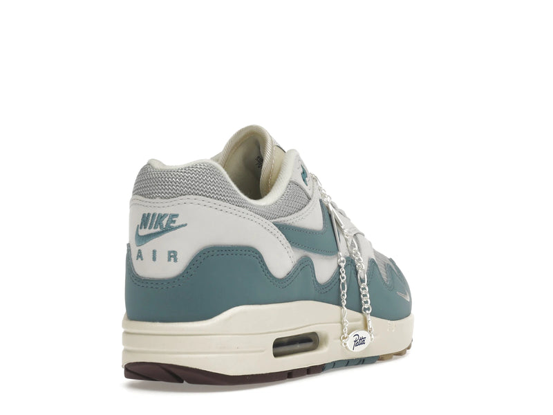 Nike Air Max 1 Patta Waves Noise Aqua With Bracelet - Metallic Silver/Noise Aqua-Pure Platinum - DH1348-004 - 30
