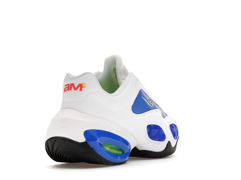 Nike Air Max Muse Veneda Carter White Racer Blue (Women's) - White/Metallic Silver/Racer Blue/Light Racer Blue/Bright Crimson/Black - HV9929-100 - 30