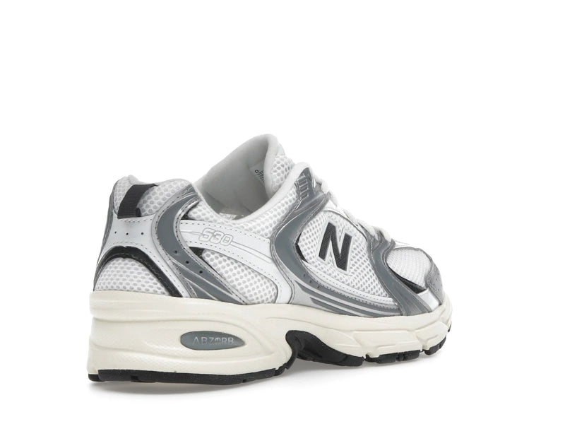 New Balance 530 Silver Metallic Black Cement - Silver Metallic/Black Cement - U530ESA - 31