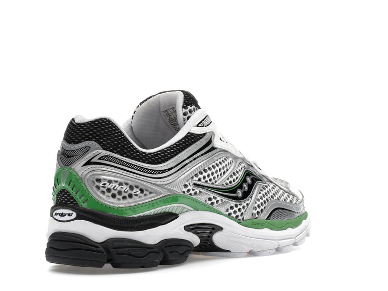 Saucony Progrid Omni 9 White Black Silver Green - Silver/Green - S70739-17 - 31