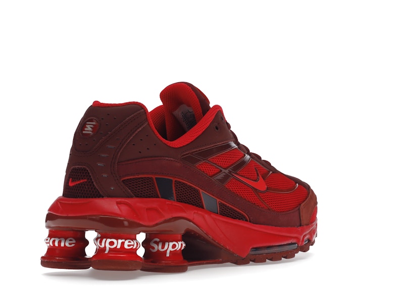 Nike Shox Ride 2 Supreme Speed Red - Speed Red/Siren Red-Barn - DN1615-600 - 31