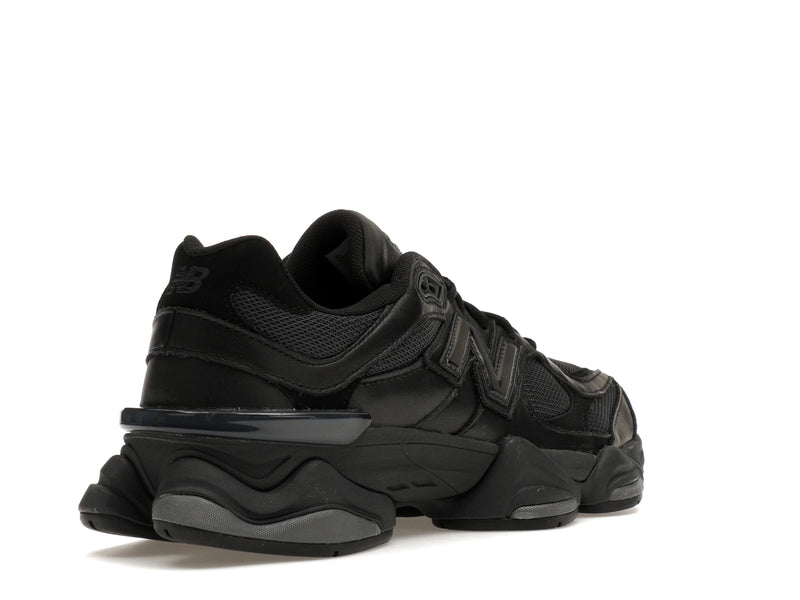 New Balance 9060 Triple Black Leather - U9060NRI - 31
