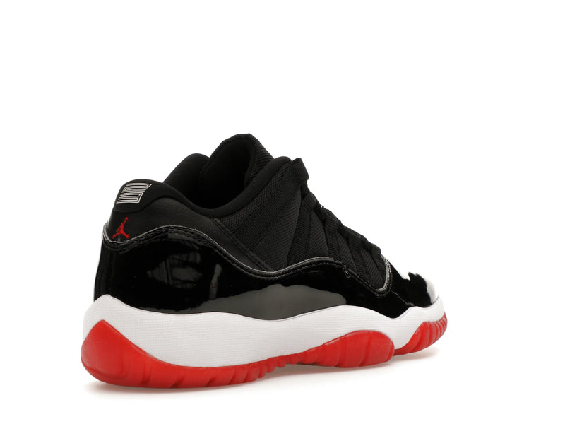 Air Jordan 11 Retro Low Bred (2025) (GS) - Black/White-Varsity Red - FV5121-006 - 31