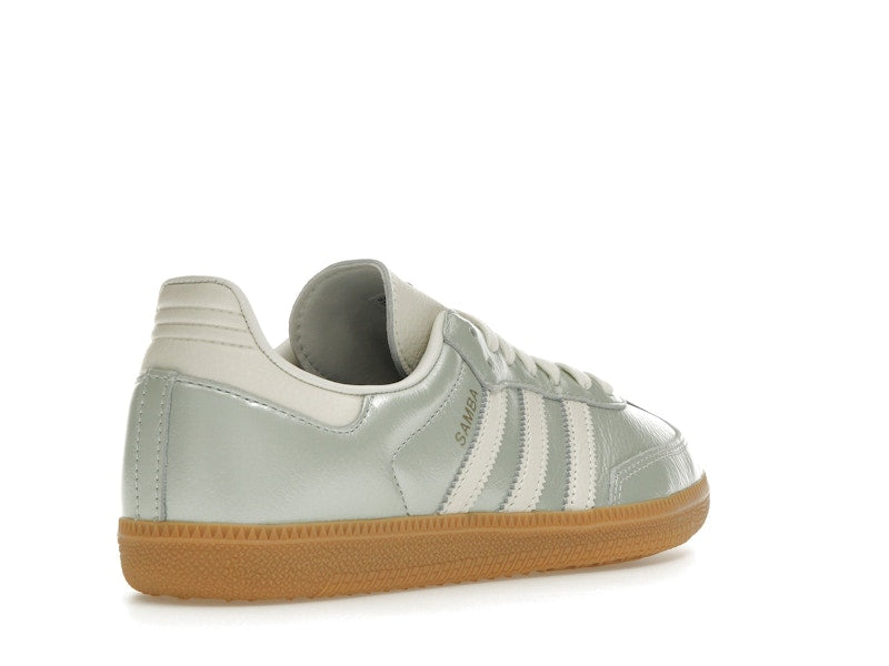 adidas Samba OG Linen Green Metallic (Women's) - Linen Green Metallic/Off White/Cyber Metallic - IG1965 - 31