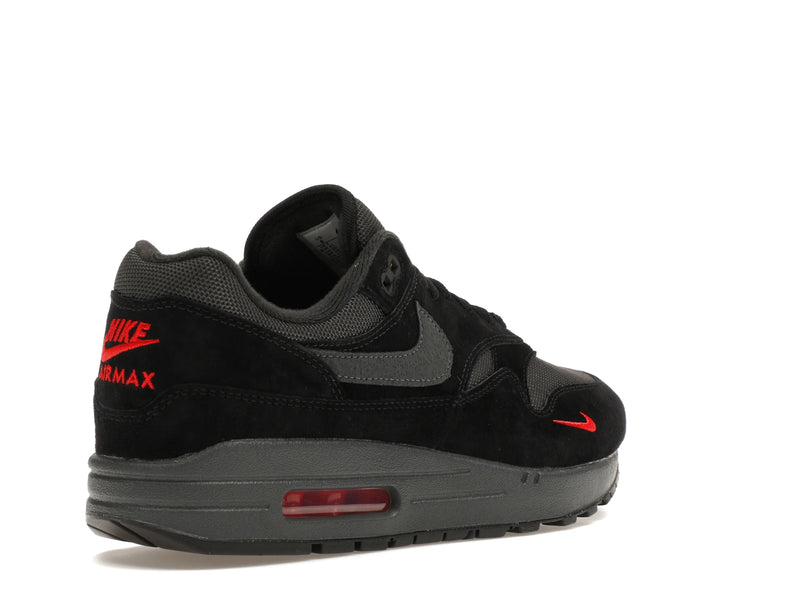 Nike Air Max 1 Bred Anthracite - Black/Anthracite/University Red - FV6910-001 - 31