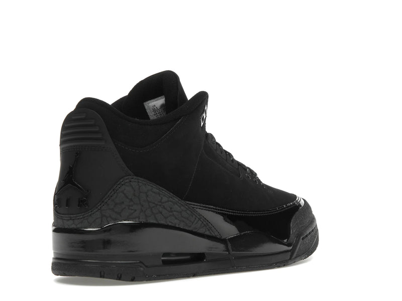 Air Jordan 3 Retro Black Cat (2025) - Black/Dark Charcoal/Black - CT8532-001 - 31