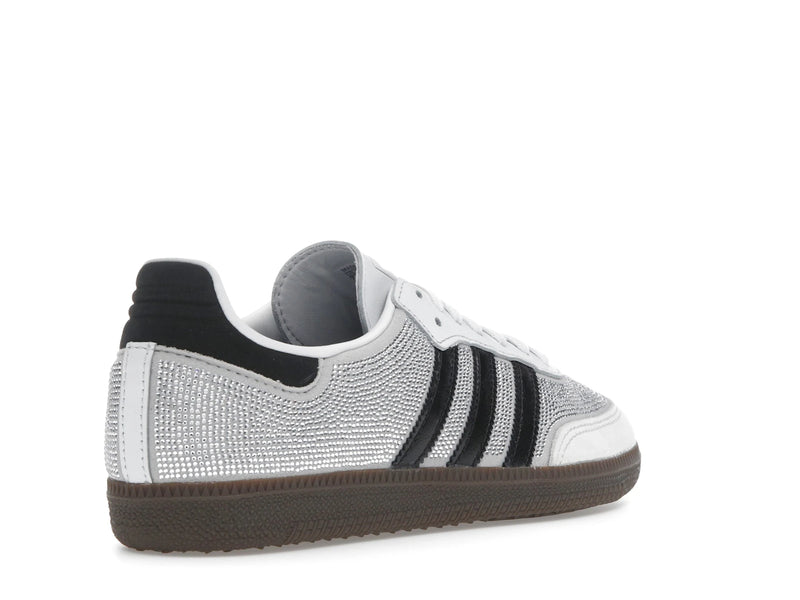 Adidas Samba OG Rhinestone Crystal White Silver - Crystal White/Crystal White/Silver Metallic - IH9055 - 31