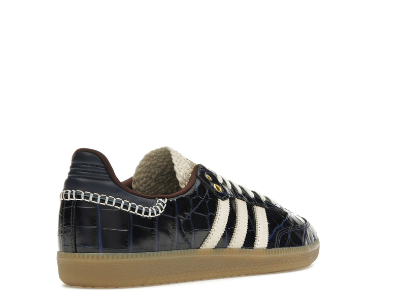 Adidas Samba Wales Bonner Navy Croc - Collegiate Navy/Wonder White/Night Red - JH9825 - 31