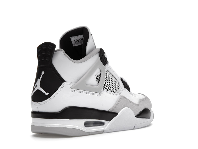 Air Jordan 4 Retro Military Black - White/Black-Neutral Grey - DH6927-111 - 31