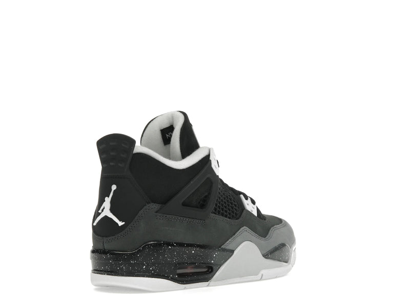 Air Jordan 4 Retro Fear (2024) (GS) - Black/White/Anthracite/Black/Pure Platinum - FQ8213-002 - 31