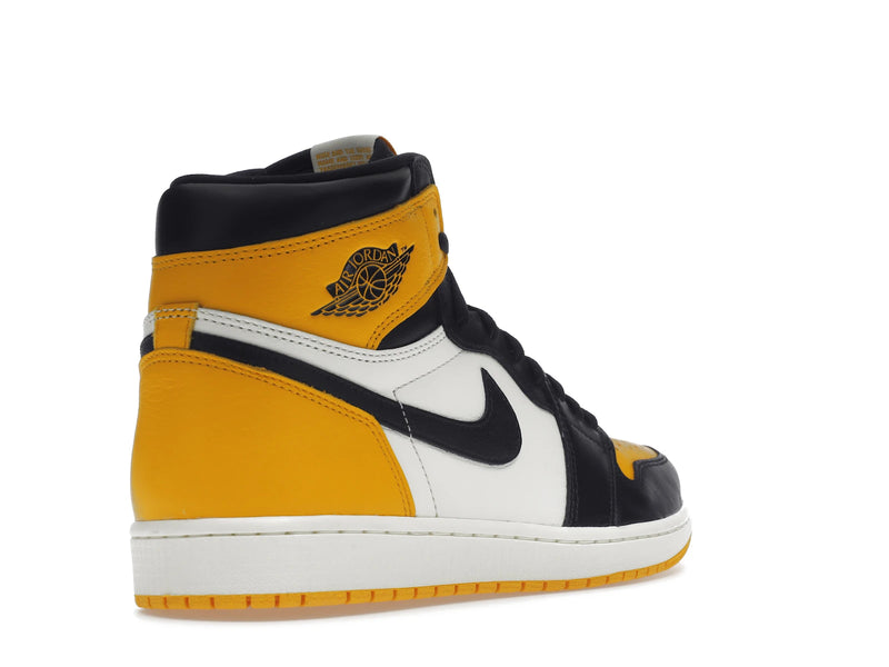Air Jordan 1 Retro High OG Yellow Toe - Taxi/Black-Sail - 555088-711 - 31