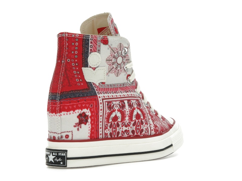 Converse Chuck 70 Internal Wedge Hi Isabel Marant Vanilla Ice Red (Women's) - vue 32