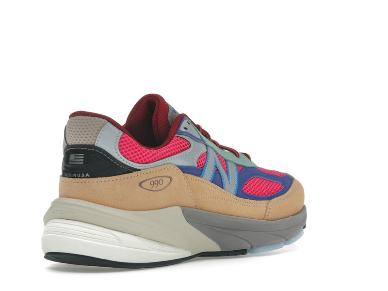 New Balance 990v6 Miusa Action Bronson Ainozama - Beige/Purple/Pink - U990AT6 - 31