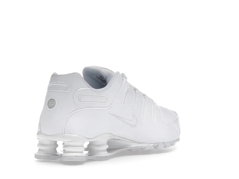 Nike Shox Nz Triple White - White/White - 378341-128 - 31