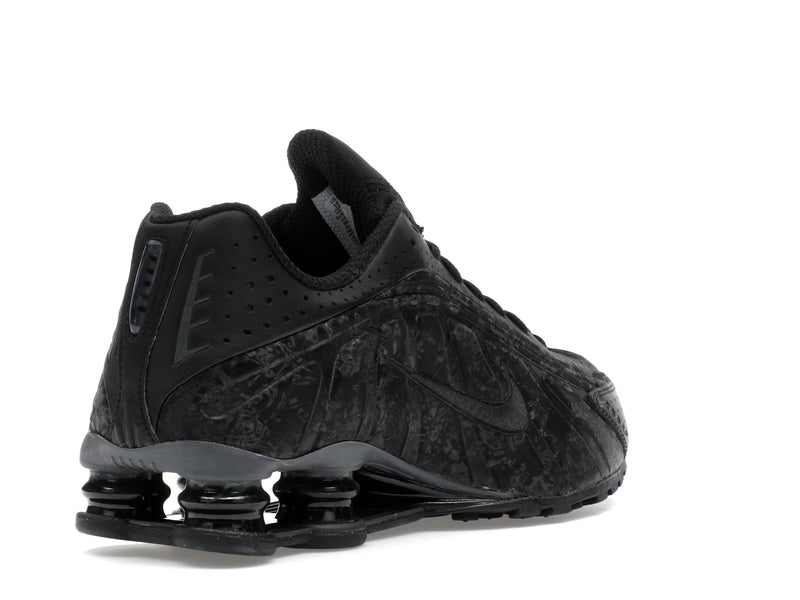 Nike Shox R4 Black Floral - Black/Dark Smoke Grey - HV0934-002 - 31