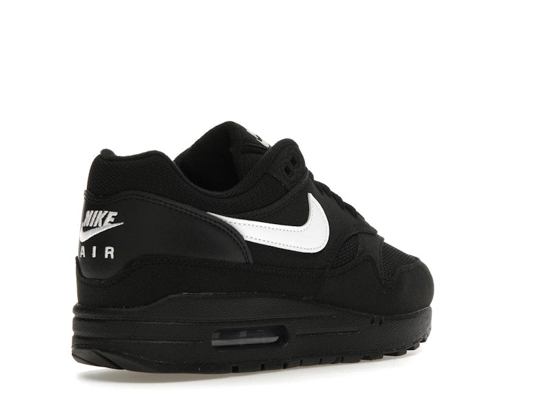 Nike Air Max 1 Black White Swoosh - Black/White/Black - FZ0628-010 - 31
