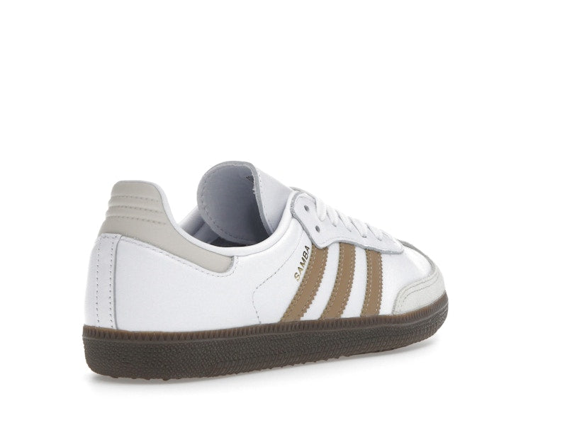 adidas Samba OG White Cardboard Gum - Cloud White/Cardboard/Gum - JR0912 - 31