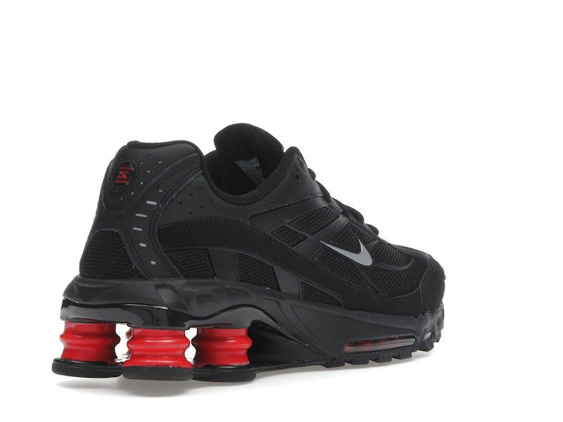 Nike Shox Ride 2 Black University Red - Black/Metallic Medium Ash/University Red/Medium Ash - II7635-001 - 31