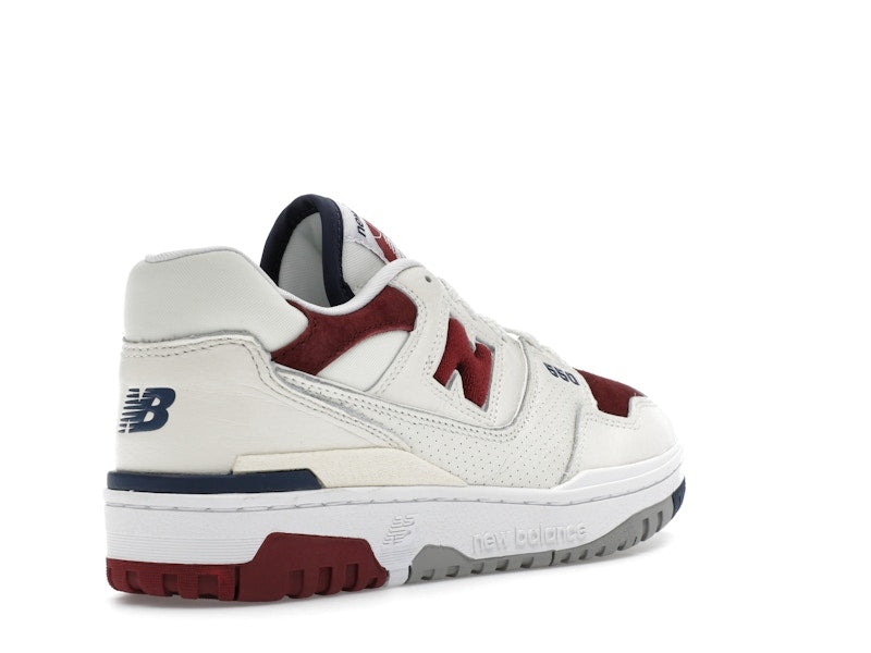 New Balance 550 Maroon Navy - White/Maroon/Navy - BB550VRC - 31