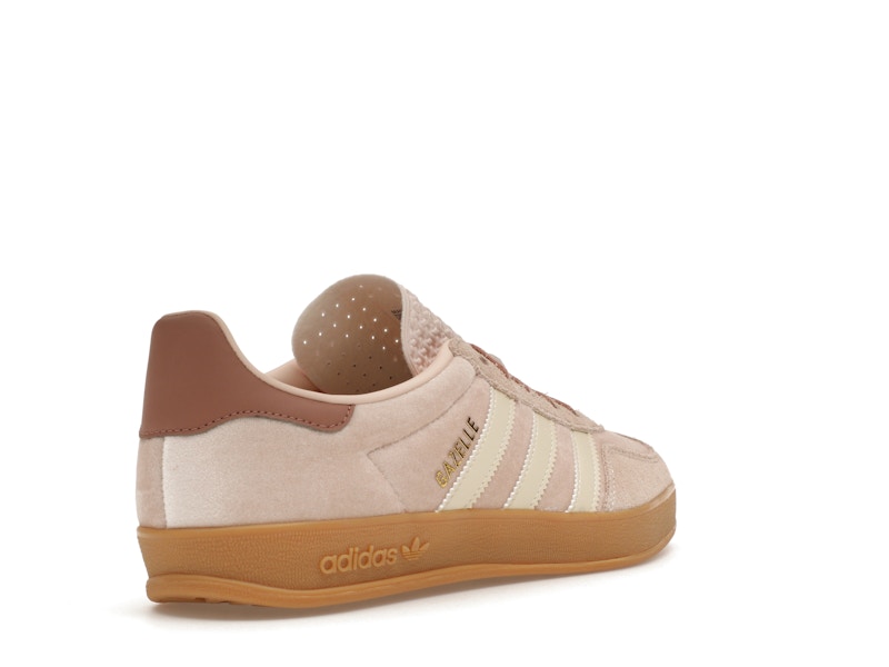 adidas Gazelle Indoor Wonder Quartz Velvet (Women's) - Wonder Quartz/Warm Clay/Gum - JR0232 - 31
