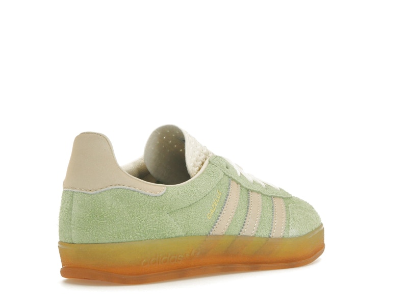adidas Gazelle Indoor Semi Green Spark (Women's) - Semi Green Spark/Almost Yellow/Cream White - IE2948 - 31