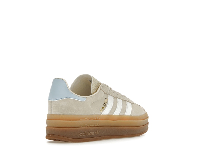 adidas Gazelle Bold Wonder White Clear Sky (Kids) - Wonder White/Cloud White/Clear Sky - JH5540 - 31