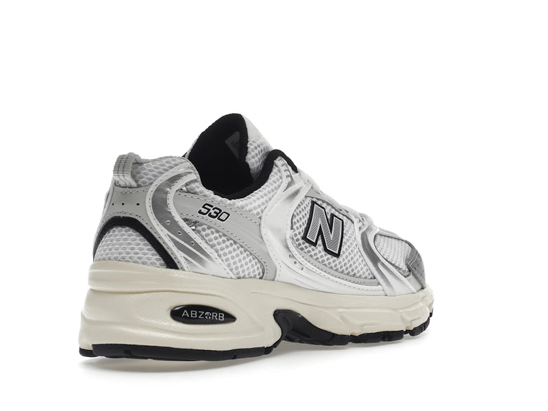 New Balance 530 Silver Cream - Silver/Cream - MR530TA - 31