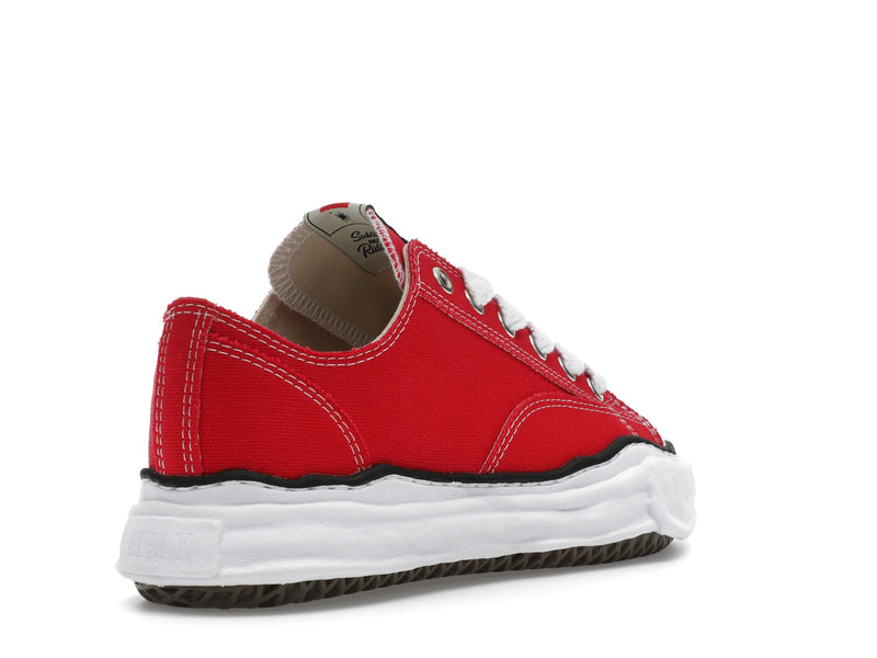 Maison Mihara Yasuhiro Peterson OG Sole Canvas Low Red - A01FW702-RED - 31