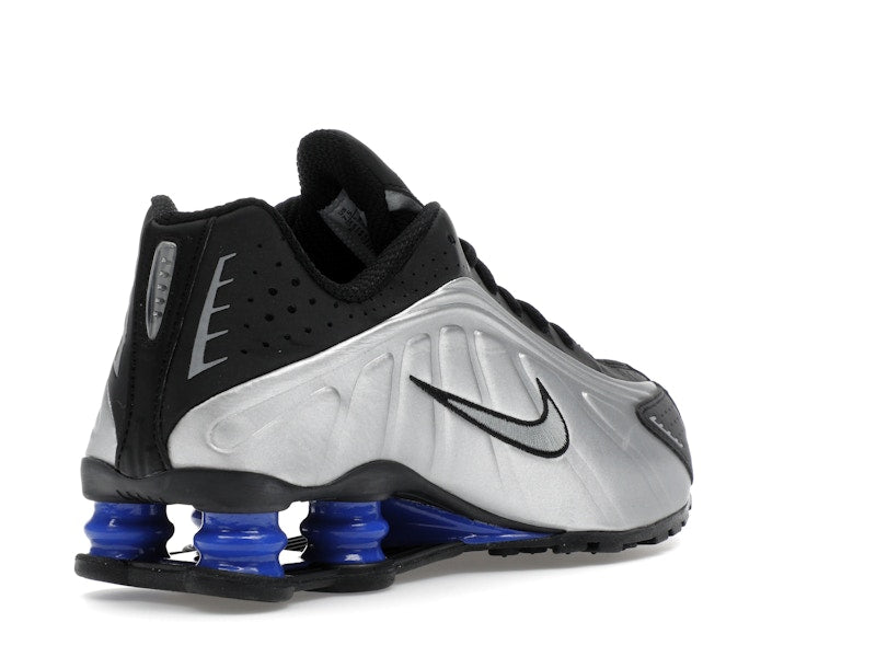 Nike Shox R4 Metallic Silver Black Racer Blue - Metallic Silver/Black/Racer Blue - AR3565-006 - 31