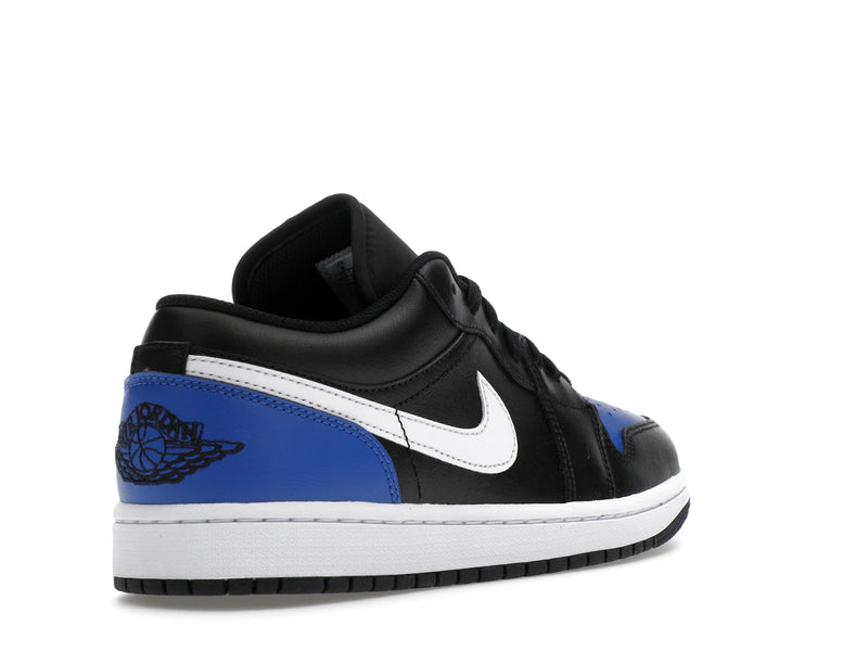 Air Jordan 1 Low Black Royal Toe - Black/White/Game Royal - 553558-042 - 31