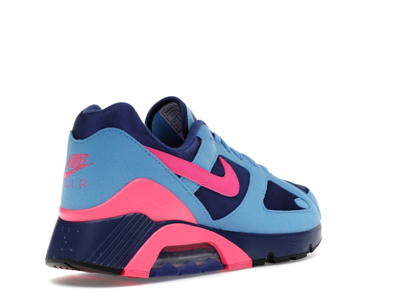 Nike Air Max 180 University Blue Hyper Pink - University Blue/Hyper Pink/Deep Royal Blue - HQ1706-401 - 31