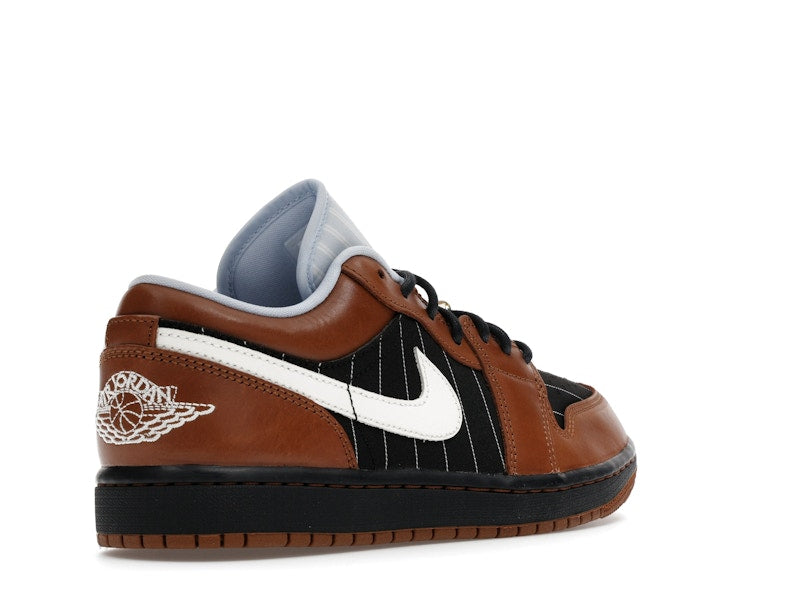 Jordan 1 Low SE Black Sail Light British Tan - vue 32